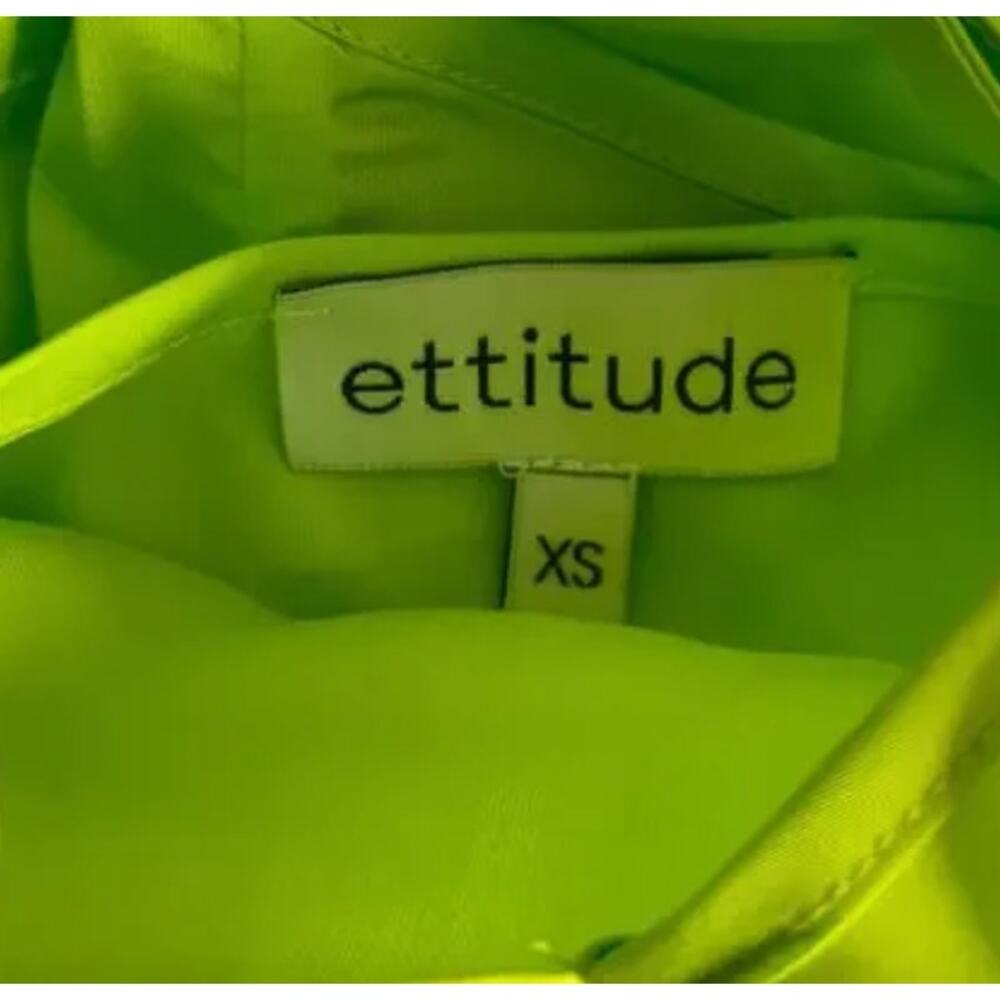 Ettitude Sateen Camisole (Lime) XS - Picture 3 of 4